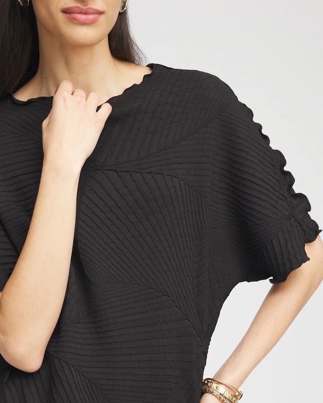 Travelers Collection Embossed Top - image 4